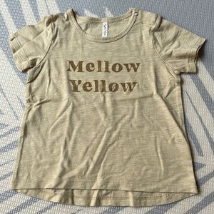 Rylee + Cru Mellow Yellow tee